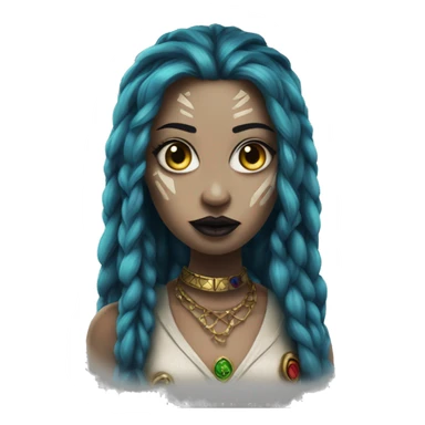 Enchantress from the movie suicide squad  sticker