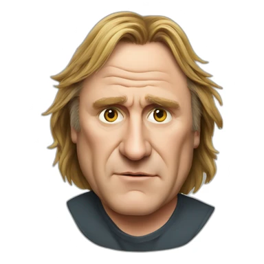 Depardieu sticker