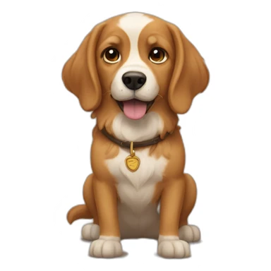 Dog , harry poter sticker