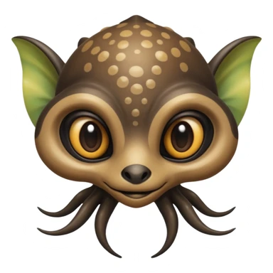 Life-like Brownish Aquatic Luxio-Alien-hybrid  sticker