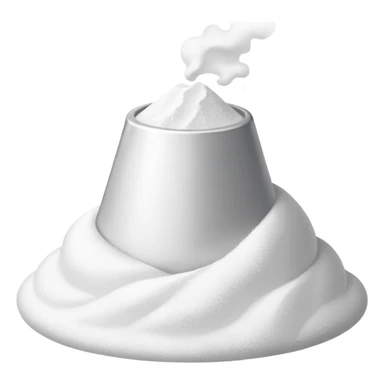 Talcum powder sticker