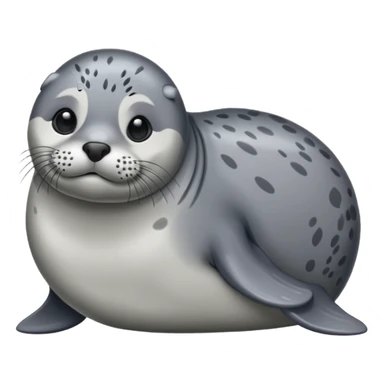 Harbor seal sticker