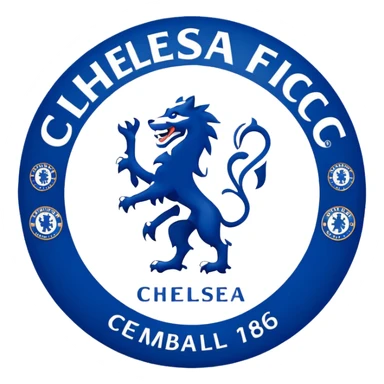 Chelsea FC logo sticker