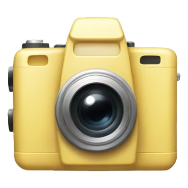 Light yellow camera sticker