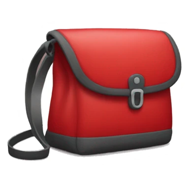 Red channel bag sticker