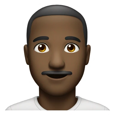 Rosto com nuvem sticker