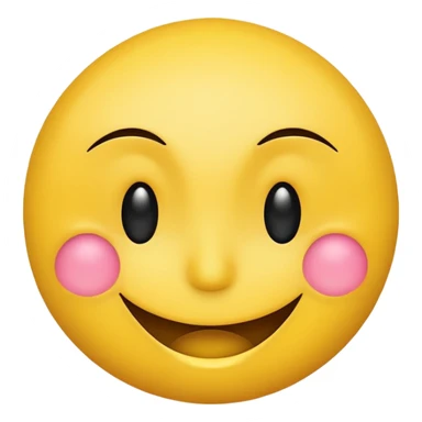 Emoji, smiley face, winking with one eye sticker