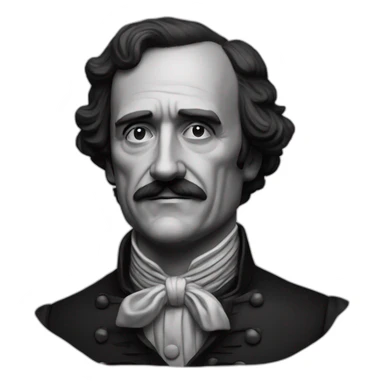 Edger Allen Poe sticker