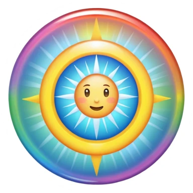 Sun Halo sticker