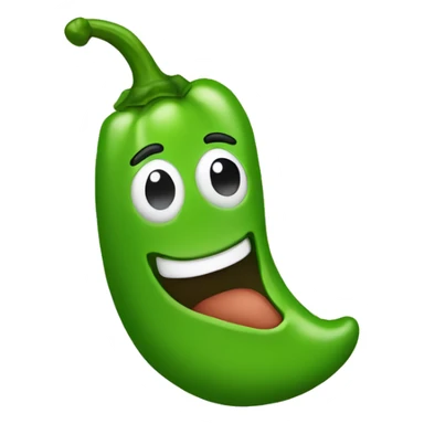 green chili sticker