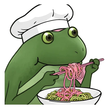 pink spam spaghetti  sticker