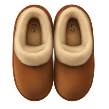chestnut color ugg slippers sticker
