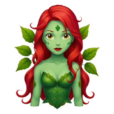 poison ivy standing sticker