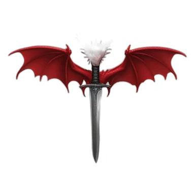 crazy-funny-cyberpunk-red-dragon-hea-sword-red sticker