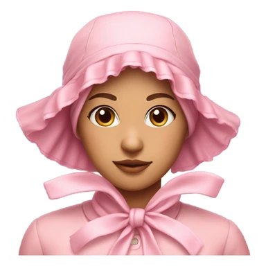 bonnet pink sticker