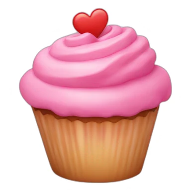 Cupcake san valentín sticker