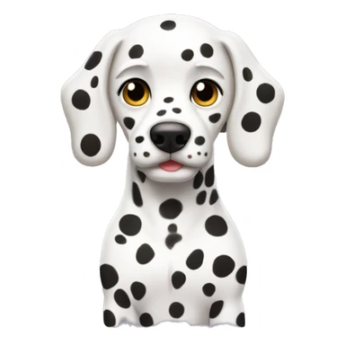 Dalmatien bow sticker