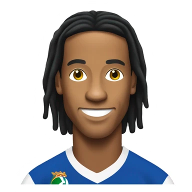 Ronaldinho Brazilian soccer player sticker