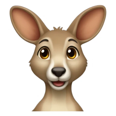 Kangourou sticker