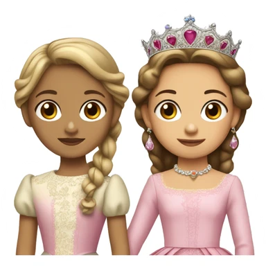 Infanta Sofia and Princessa Leonor  sticker