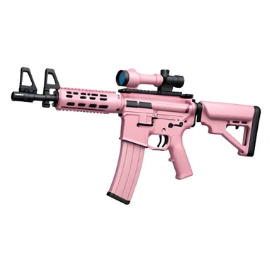 Ar-15 light pink sticker