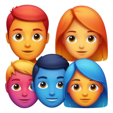 gradient avatar sticker