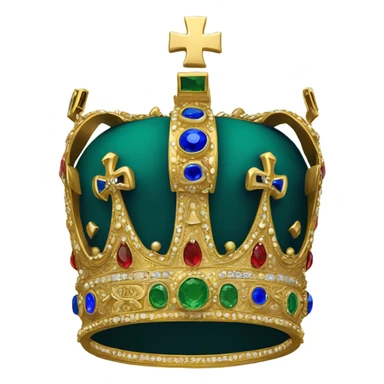 Crown of Charlemagne Holy Roman Empire sticker