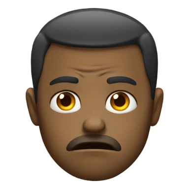 Very very very sad and also angry sticker