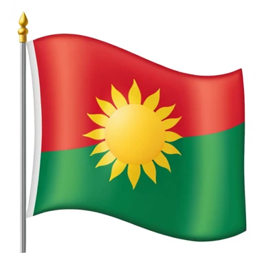 پرچم کوردستان sticker