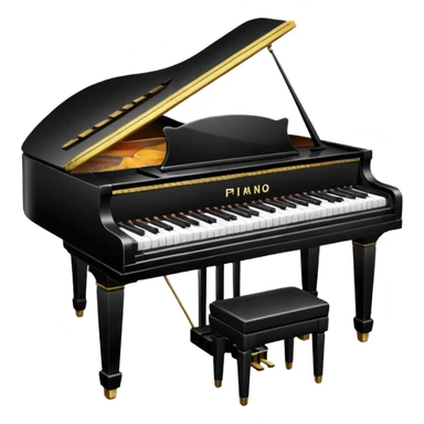Piano sticker