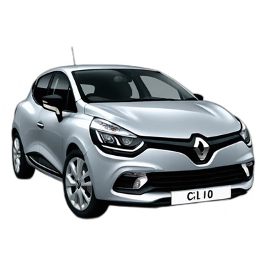 Renault Clio 4 Grey sticker