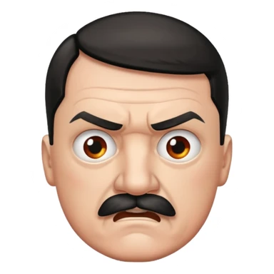 make a hitler emoji sticker