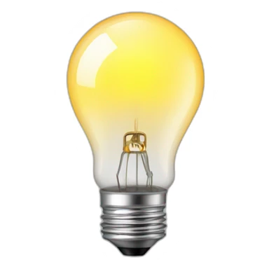lightbulb idea sticker
