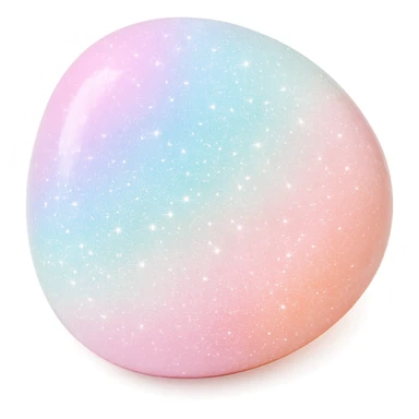 sparkly pastel object, remove background sticker