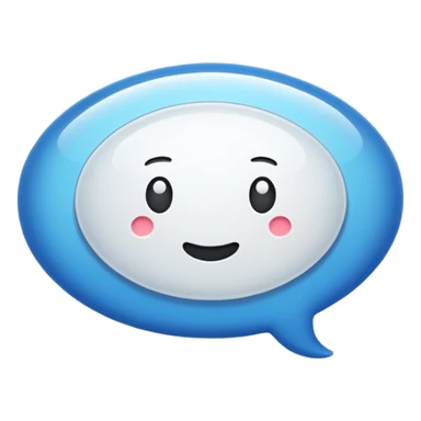 sms message bubble sticker
