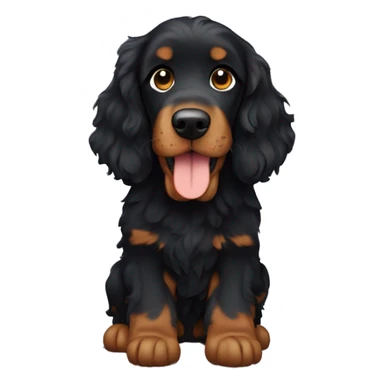Gordon setter Bernedoodle  sticker