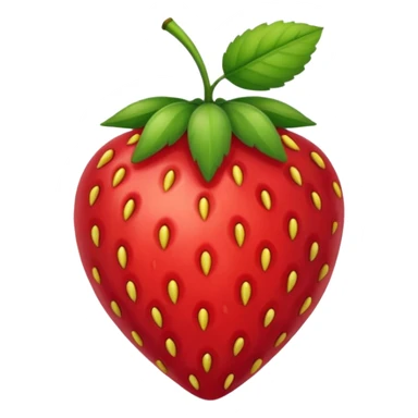 Una fresa pero dibujada sticker