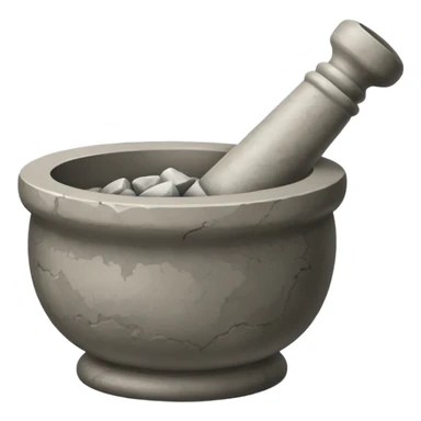 mortar and pestle sticker