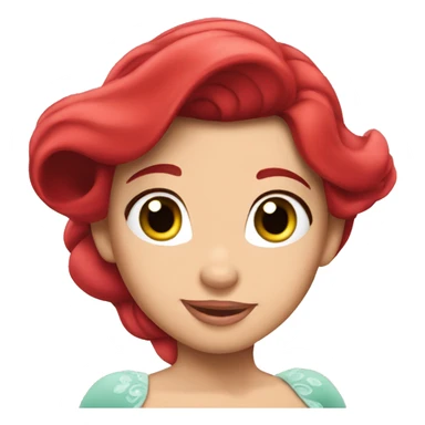 Princesse Ariel Disney sticker
