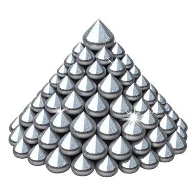 Glitter silent killer sticker