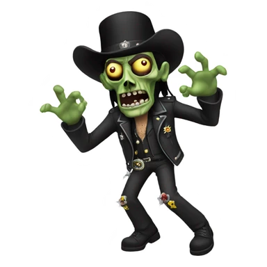 lemmy zombie dancing sticker