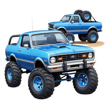 Ford Maverick truck sticker