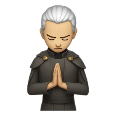 inquisitor praying chaos sticker