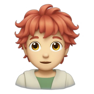 ponyo from studio ghibli sticker