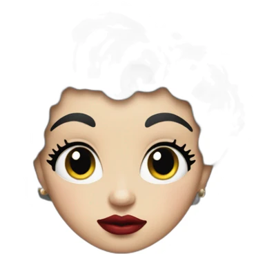 Tough Betty Boop sticker