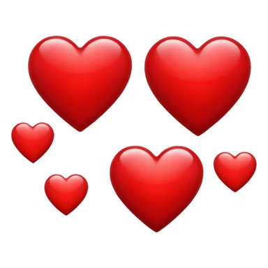 Hearts of love sticker