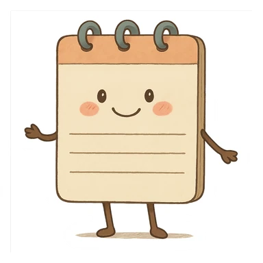 simple planner page happy sticker