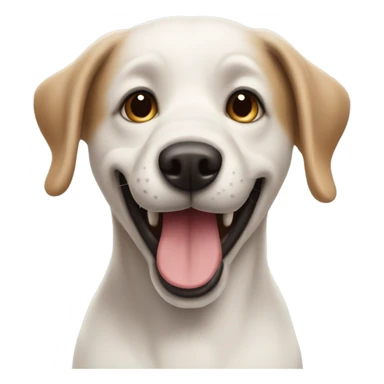 Perro feliz sticker