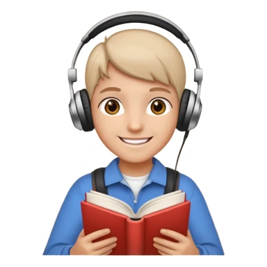 Practicing English at home sticker