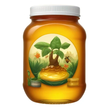 Swamp island honey sticker